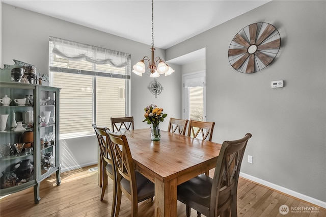 8354 22nd St NE, Lake Stevens, WA 98258 - dining area with light wood finished floors, plenty of natural light, and a chandelier