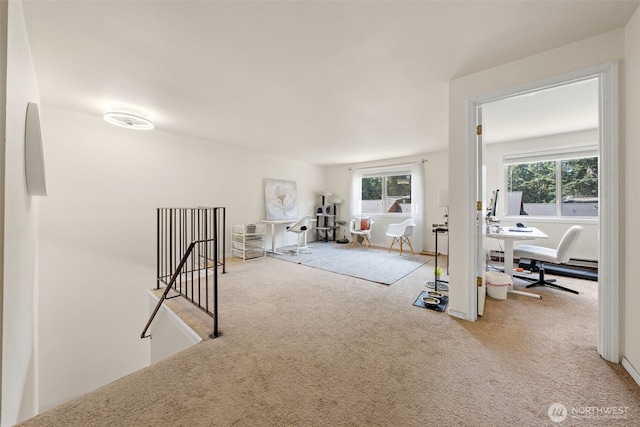 12812 62nd St Unit C-3, Gig Harbor, WA 98332 - interior space featuring plenty of natural light and an office area