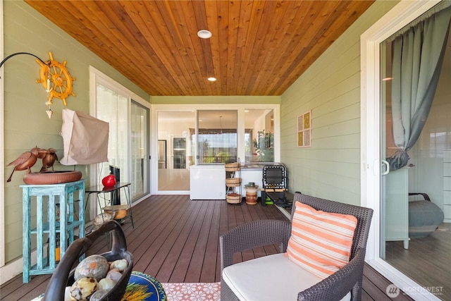 70 Ida Ct, Sequim, WA 98382 - view of wooden porch