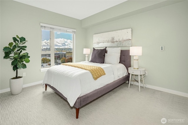 1760 NW 56th St Unit 608, Seattle, WA 98107 - bedroom featuring baseboards and carpet flooring