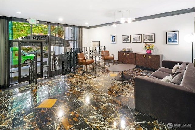 1105 Spring St Unit 712, Seattle, WA 98104 - community lobby featuring recessed lighting