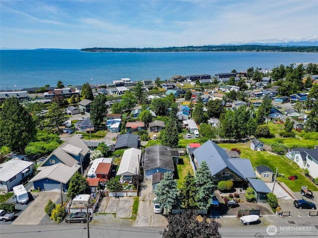 7515 Sunset Dr, Blaine, WA 98230 - aerial view of residential area featuring a nearby body of water