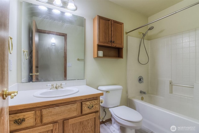 1620 S 68th Ave, Yakima, WA 98908 - full bathroom featuring vanity and  shower combination