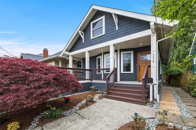 1218 NE 69th St, Seattle, WA 98115 - view of front of home with a porch