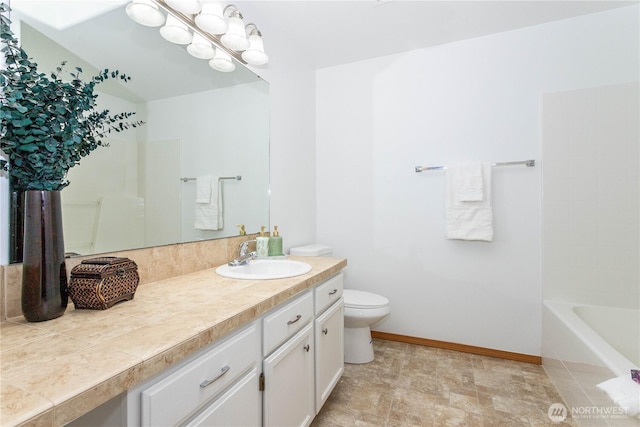14808 26th Pl W Unit 2, Lynnwood, WA 98087 - bathroom featuring vanity and toilet