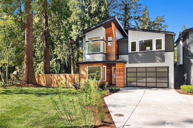13321 108th Ave NE, Kirkland, WA 98034 - contemporary home with driveway and a garage