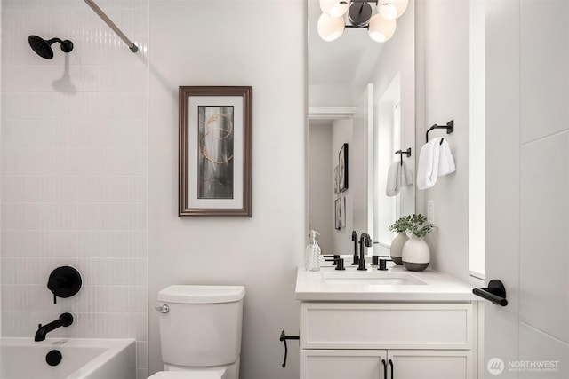 13321 108th Ave NE, Kirkland, WA 98034 - full bath featuring vanity, toilet, and shower / bath combination