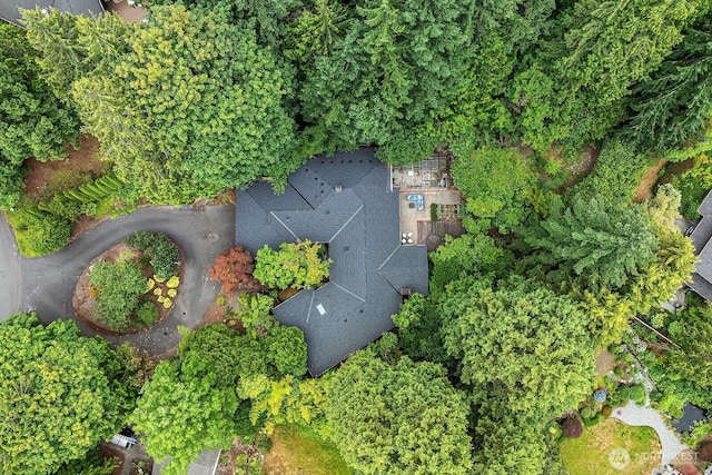 8509 NE 27th Pl, Clyde Hill, WA 98004 - aerial view of property and surrounding area