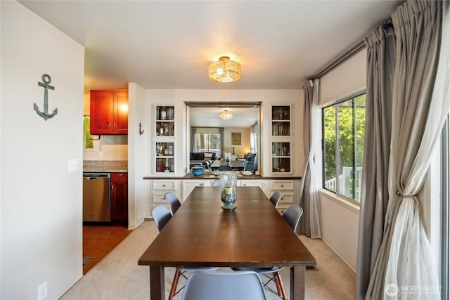 70 E Rustle Way, Grapeview, WA 98546 - dining room with light carpet