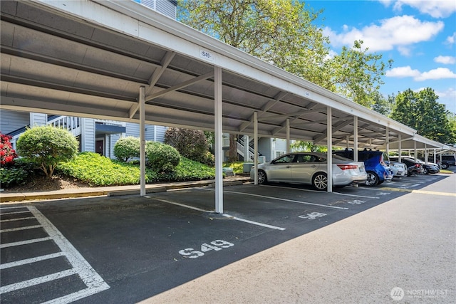 7453 Newcastle Golf Club Rd Unit B103, Newcastle, WA 98059 - view of covered parking lot