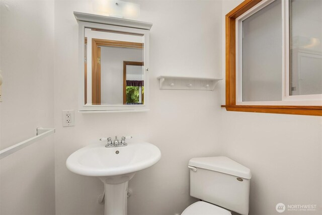 10210 NE 23rd St, Bellevue, WA 98004 - half bath featuring toilet and a sink