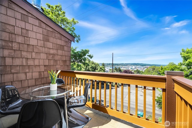 4618 3rd Ave NW, Seattle, WA 98107 - wooden terrace featuring outdoor dining space