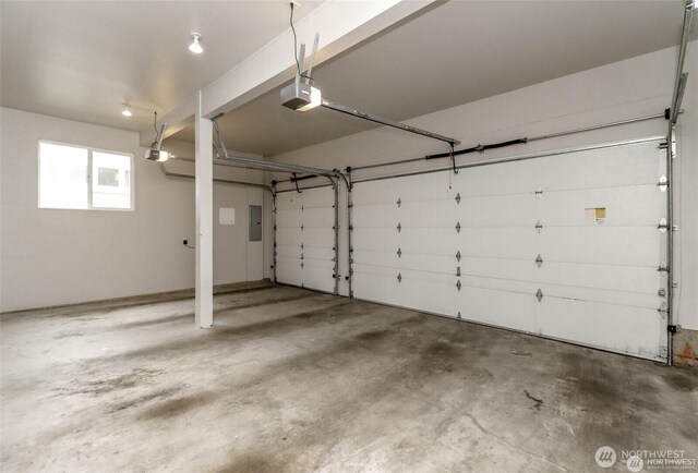 1913 NE 32nd St, Renton, WA 98056 - garage with a garage door opener and electric panel