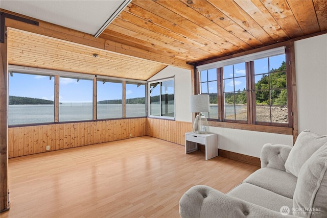 24186 Vashon Hwy SW, Vashon, WA 98070 - sunroom / solarium with a water view