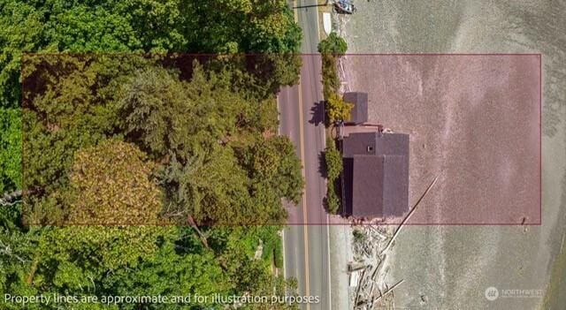 24186 Vashon Hwy SW, Vashon, WA 98070 - drone / aerial view