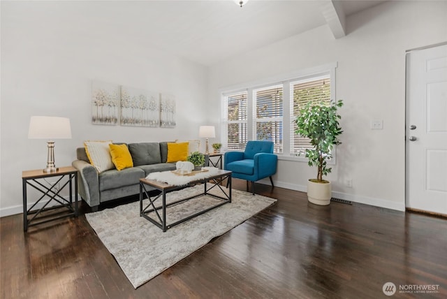2409 Lombard Ave Unit C, Everett, WA 98201 - living room with wood finished floors and baseboards