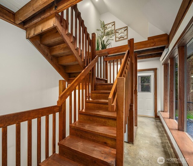 15027 146th Ave NE, Arlington, WA 98223 - stairs featuring concrete flooring