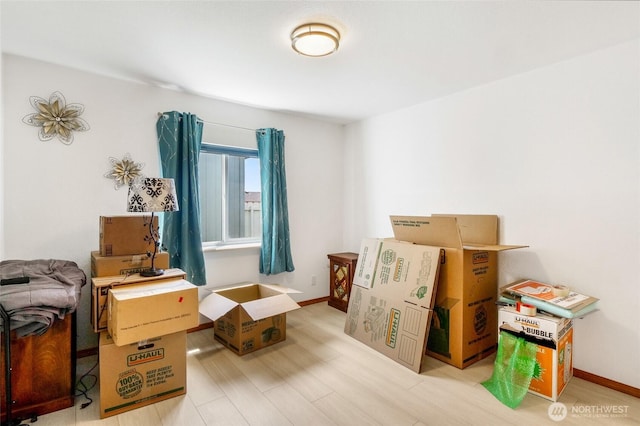 1701 E Burr Ave Unit 36, Moses Lake, WA 98837 - bedroom featuring wood finished floors and baseboards