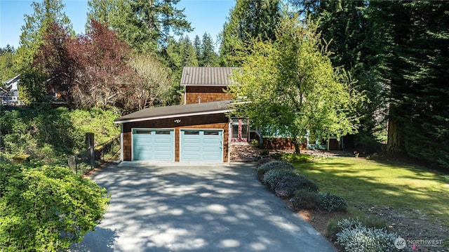 2942 222nd Pl SE, Sammamish, WA 98075 - view of front of property with asphalt driveway and an attached garage