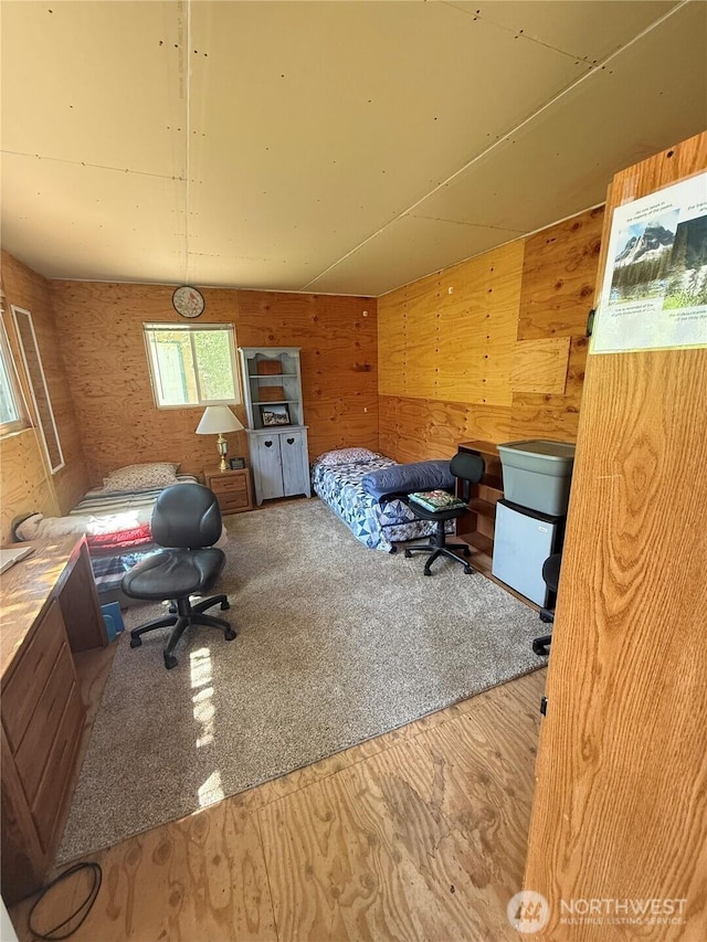 24 Hubbert Rd, Omak, WA 98841 - office area with wood walls