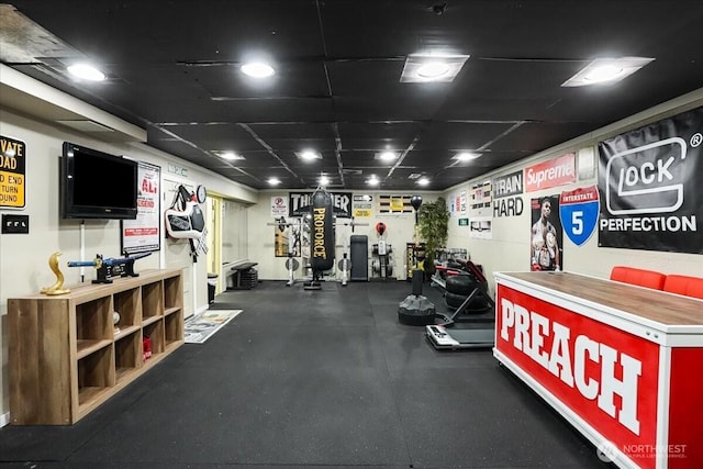 6712 A St, Tacoma, WA 98408 - view of gym
