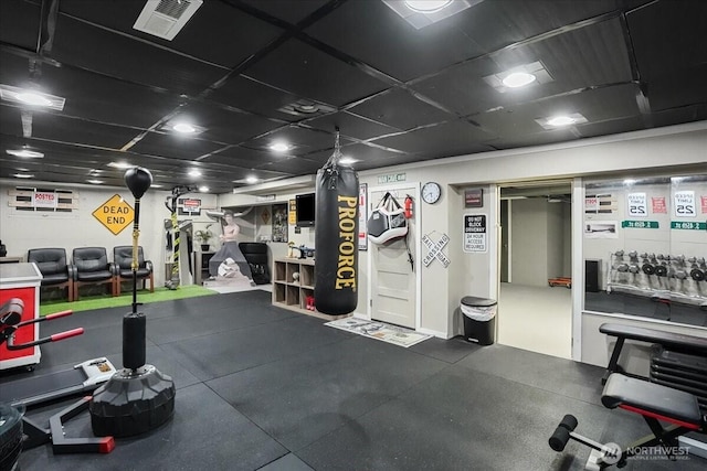 6712 A St, Tacoma, WA 98408 - view of gym