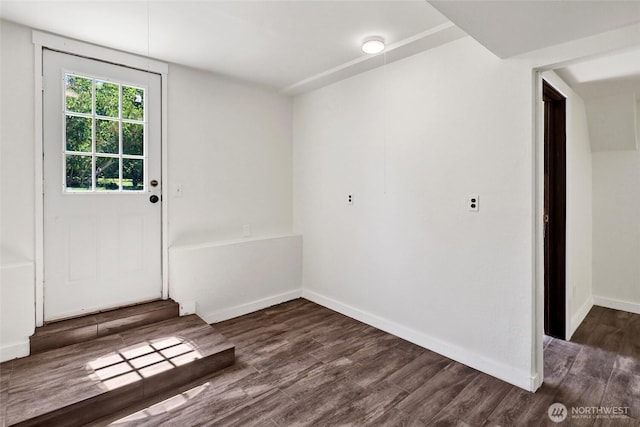 3125 Mcleod Rd, Bellingham, WA 98225 - unfurnished room with dark wood-style flooring and baseboards
