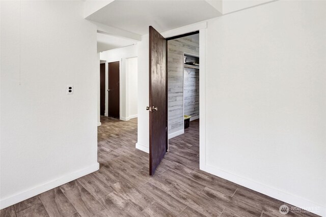 3125 Mcleod Rd, Bellingham, WA 98225 - empty room with baseboards and wood finished floors