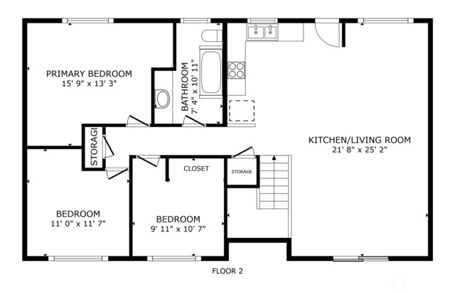 3125 Mcleod Rd, Bellingham, WA 98225 - room layout