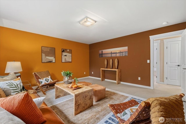 7320 111th Pl SE, Newcastle, WA 98056 - carpeted living room with baseboards