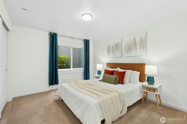 705 E Republican St Unit A, Seattle, WA 98102 - bedroom featuring carpet, baseboards, and a closet