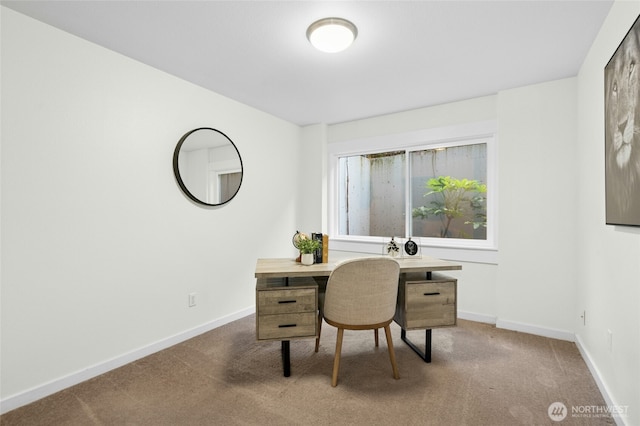 705 E Republican St Unit A, Seattle, WA 98102 - carpeted home office with baseboards