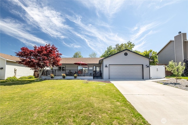 2438 Highland View Dr, East Wenatchee, WA 98802 - single story home with an attached garage and concrete driveway