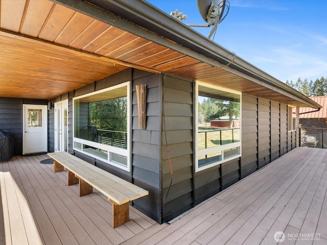 12020W Engebretsen Rd, Granite Falls, WA 98252 - view of wooden deck