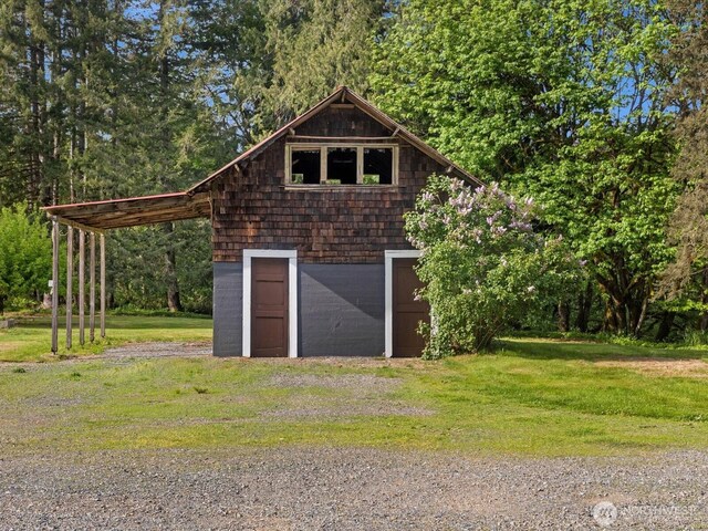 12020W Engebretsen Rd, Granite Falls, WA 98252 - view of barn with a yard