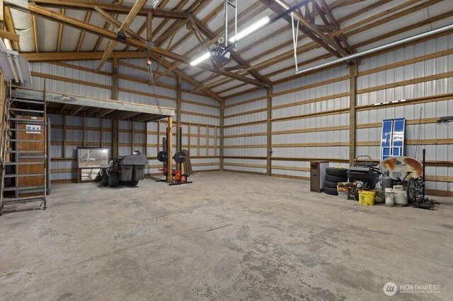5208 S 380th St, Auburn, WA 98001 - garage featuring metal wall