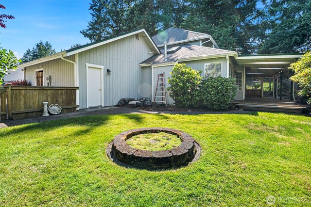 4426 82nd Avenue Ct W, University Place, WA 98466 - view of rear view of property