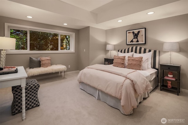 6819 SE 32nd St, Mercer Island, WA 98040 - carpeted bedroom with recessed lighting and baseboards