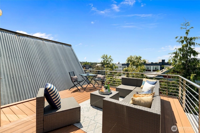 1805 N 36th St, Seattle, WA 98103 - view of wooden deck