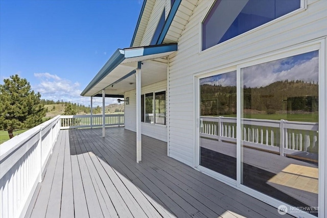 42480 N State Route 25, Davenport, WA 99122 - view of deck