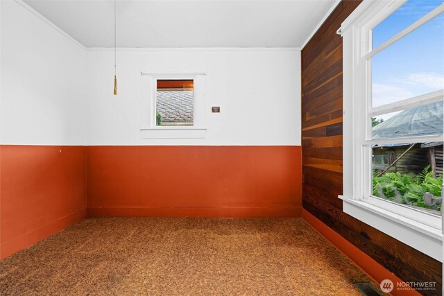 500 Wilson Ave, Bellingham, WA 98225 - unfurnished room featuring carpet and crown molding