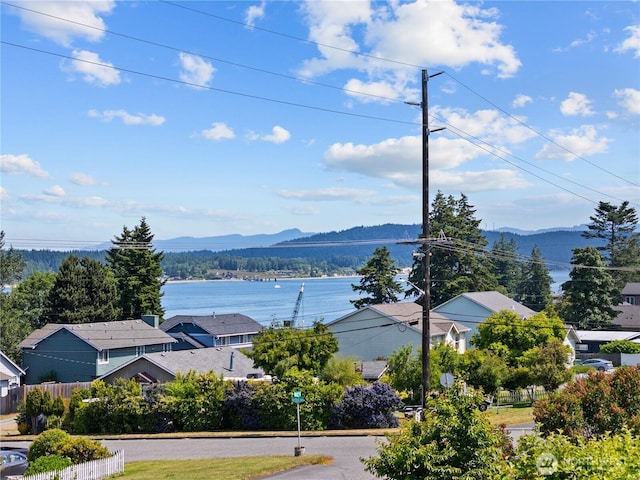 3309 W 2nd St, Anacortes, WA 98221 - water view with mountains