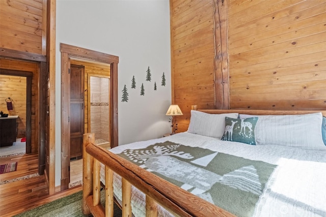 158 Big Pine Dr, Leavenworth, WA 98826 - bedroom with wood finished floors