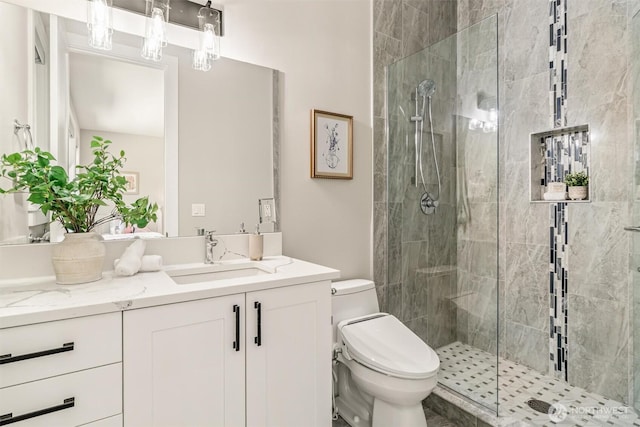 23036 35th Ave SE, Bothell, WA 98021 - full bathroom with toilet, vanity, and a stall shower