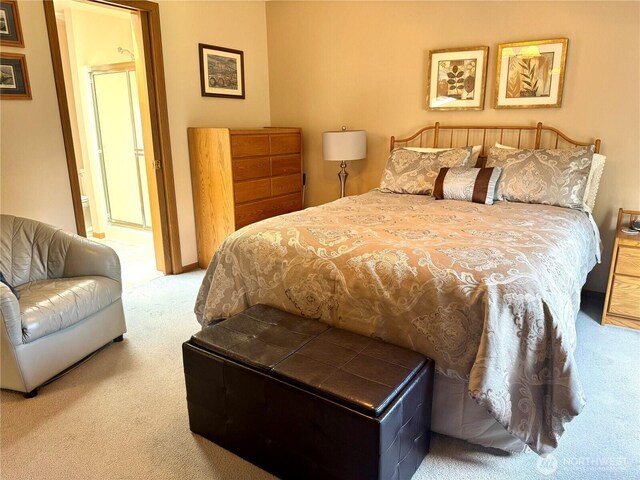 1711 Mount Rainier Blvd, Spanaway, WA 98387 - bedroom with carpet floors and ensuite bathroom