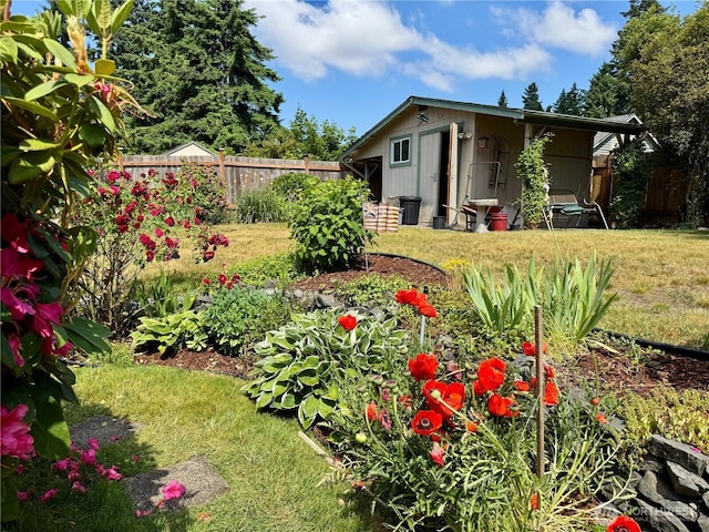 1711 Mount Rainier Blvd, Spanaway, WA 98387 - view of yard