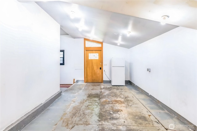 13257 4th Ave S, Burien, WA 98168 - garage with freestanding refrigerator and baseboards