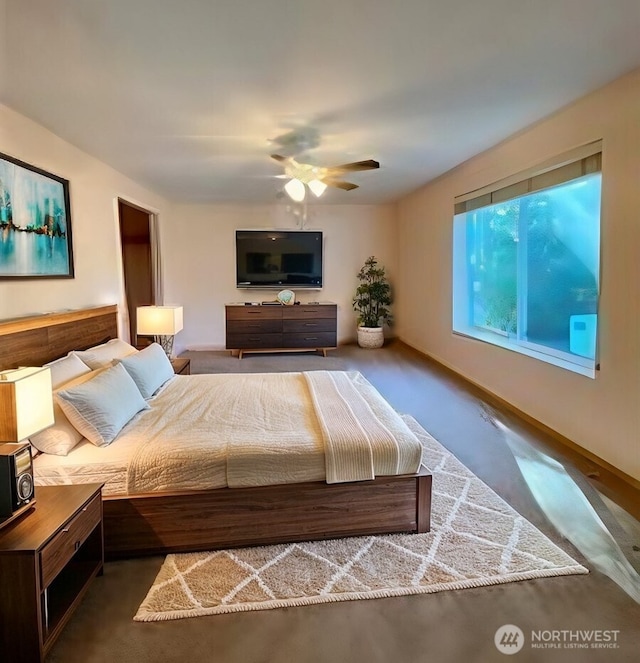 30211 O Pl, Ocean Park, WA 98640 - bedroom with ceiling fan