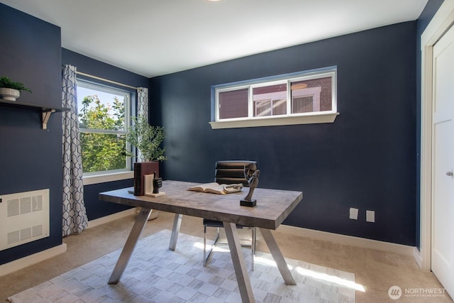 4121 Martin Luther King Jr Way S, Seattle, WA 98108 - carpeted office featuring baseboards and heating unit