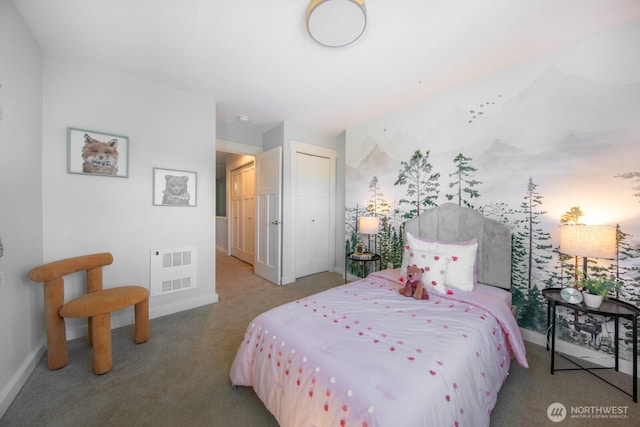 4121 Martin Luther King Jr Way S, Seattle, WA 98108 - carpeted bedroom with baseboards and a closet